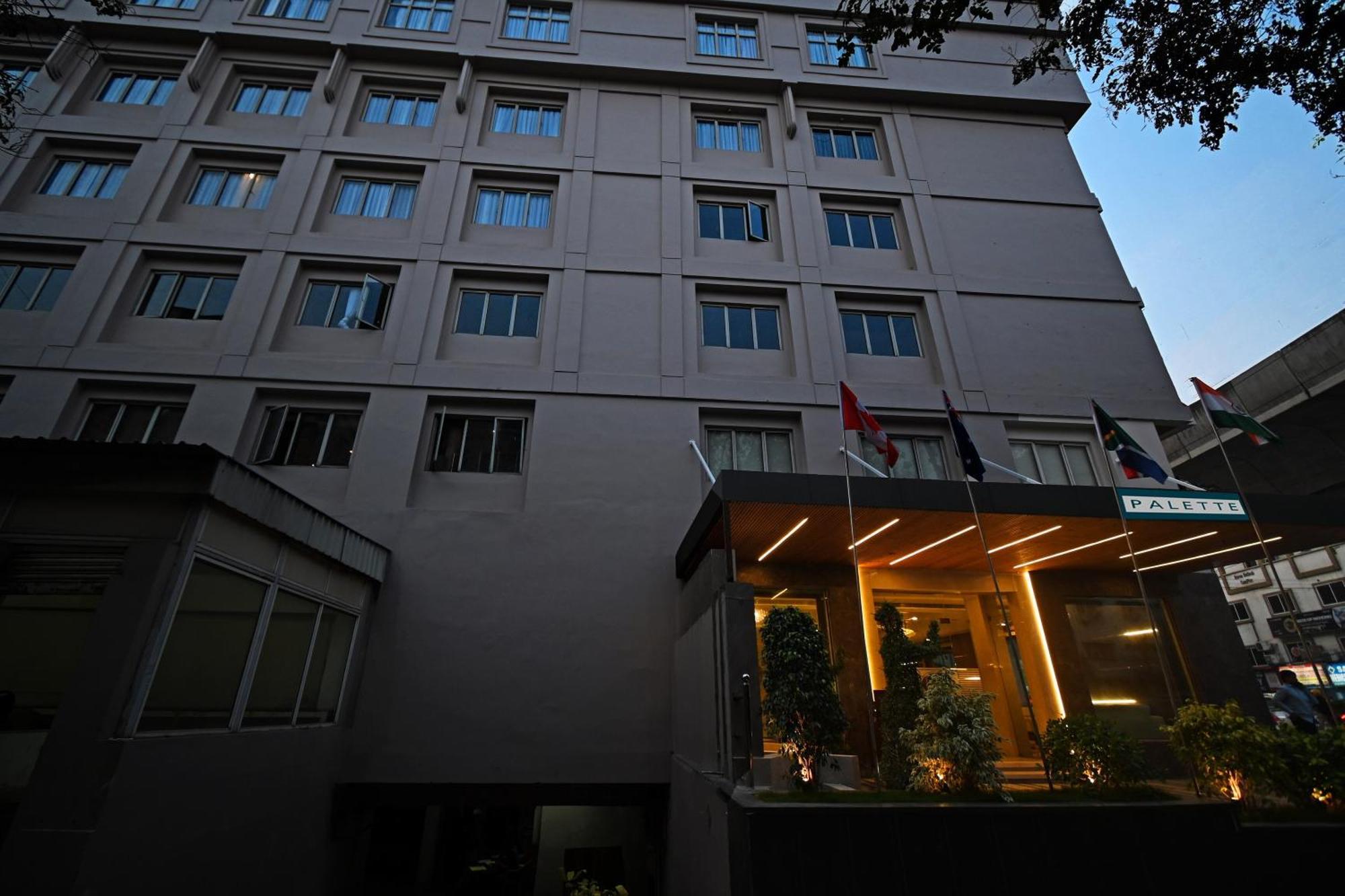 Hotel Palette Madhapur Hyderabad Exterior foto